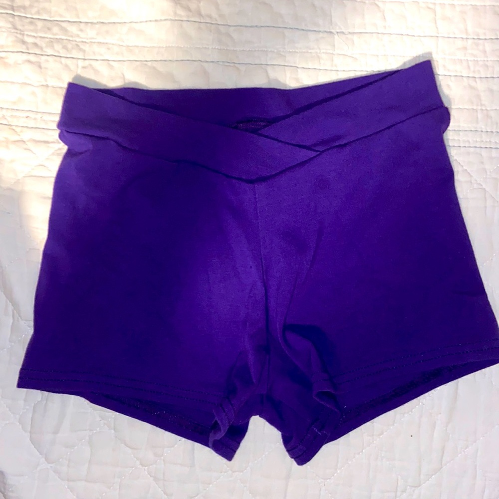 Varsity dance shorts extra small